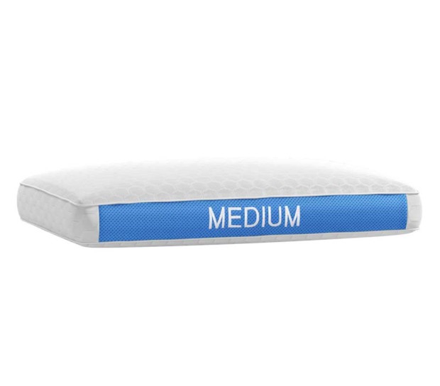 NewHome Cooling Memory Foam Pillow - Gel Infused & Heat Reducing With Machine Washable Cover (Queen/King Sizes)