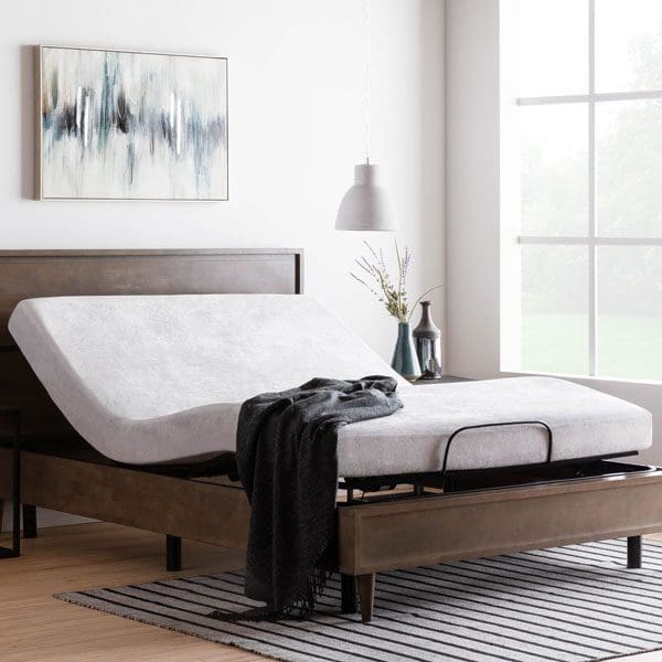 N150 Adjustable Base From Malouf, How Does An Adjustable Base Fit Into A Bed Frame