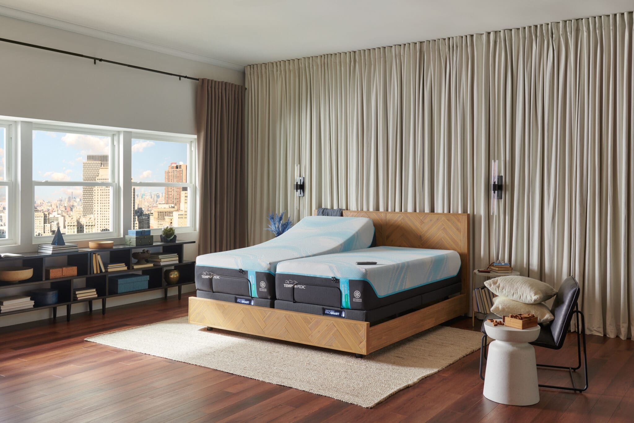 Tempur Pedic TEMPUR LuxeBreeze Medium Hybrid Mattress Depot USA