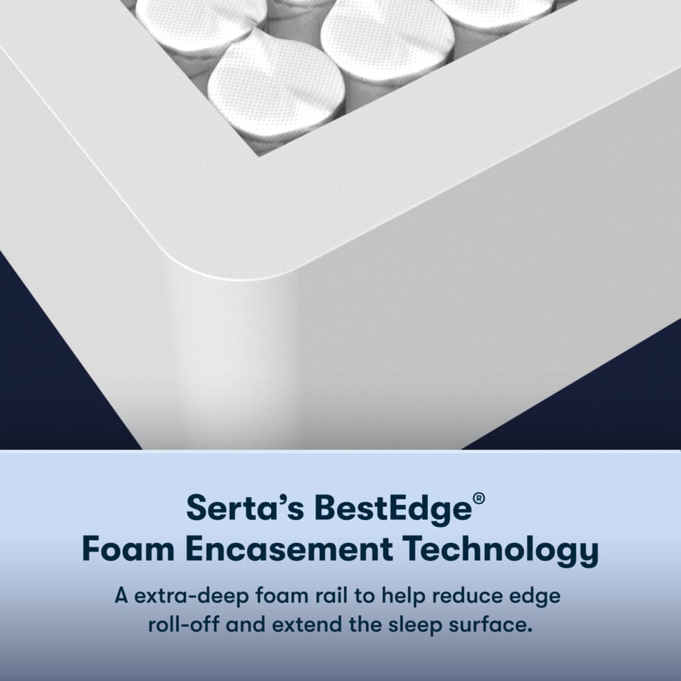 Serta Perfect Sleeper Cobalt Calm 14.5" Firm Pillow Top - Image 4