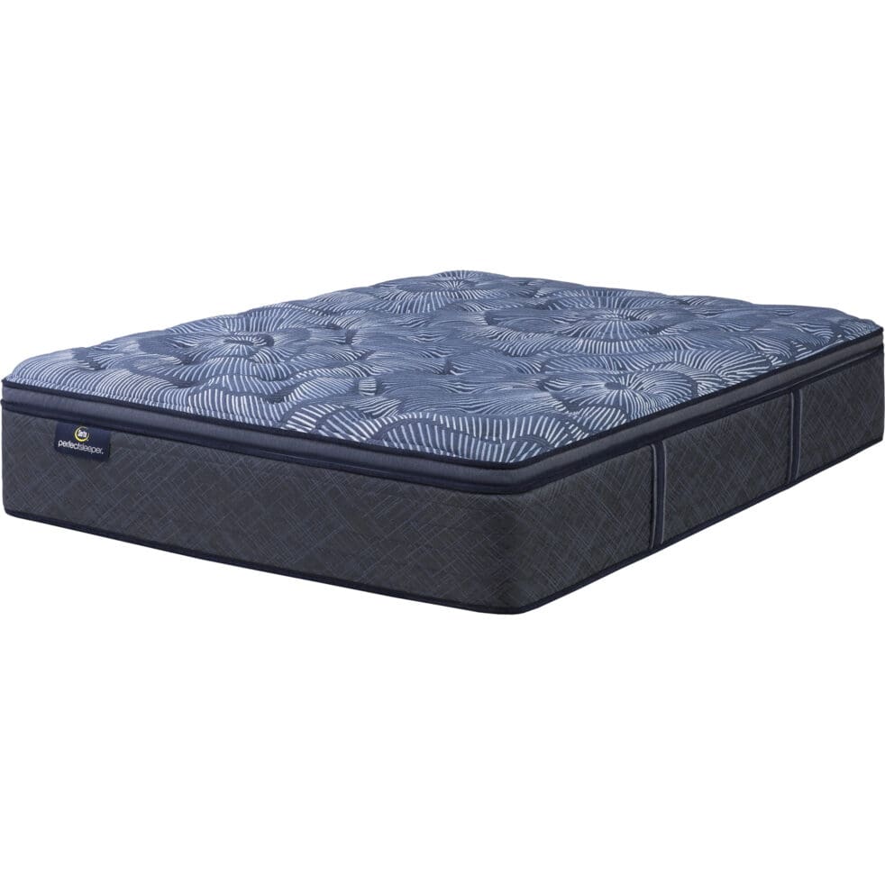 Serta Perfect Sleeper Cobalt Calm 15" Plush Pillow Top